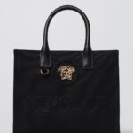 VERSACE Tote Bag Woman color Black