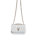 Versace White Mini Nappa Leather Crossbody Shoulder Bag Aos - Women