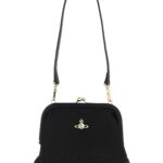 Vivienne Westwood Black Viscose Clutch Bag - Women