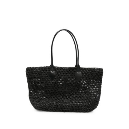 Vivienne Westwood Small Alana Woven Tote Bag