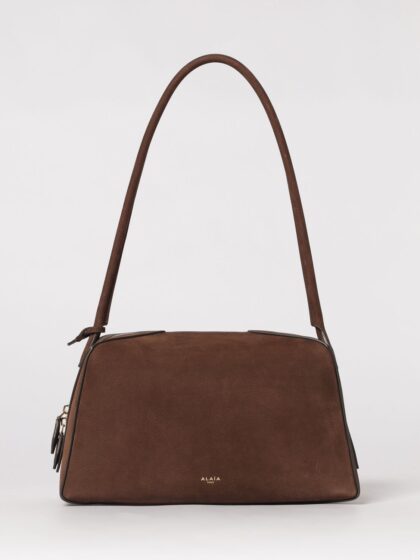 ALAÏA Shoulder Bag Woman color Brown