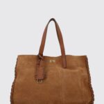 ANYA HINDMARCH Mortimer Large Woven Suede Tote Bag