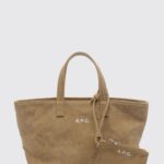 A. P.C. Shoulder Bag Woman color Beige