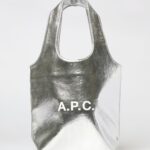 A. P.C. Tote Bag Woman color Silver