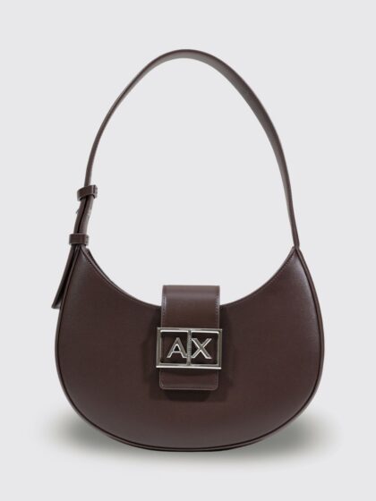 ARMANI EXCHANGE Shoulder Bag Woman color Brown
