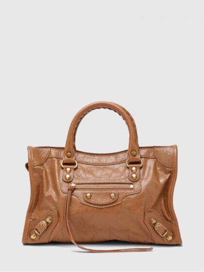 BALENCIAGA Le City Arena Leather Bag