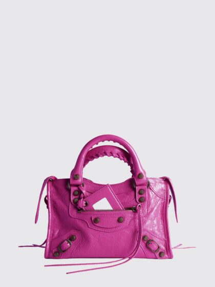 BALENCIAGA Le City Mini Arena Leather Bag