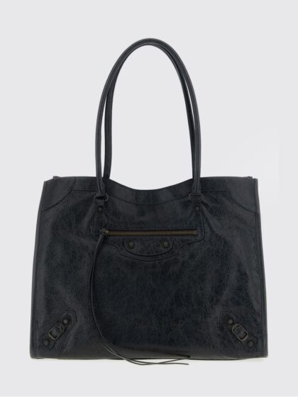 BALENCIAGA Le City Tote Bag in Arena Leather