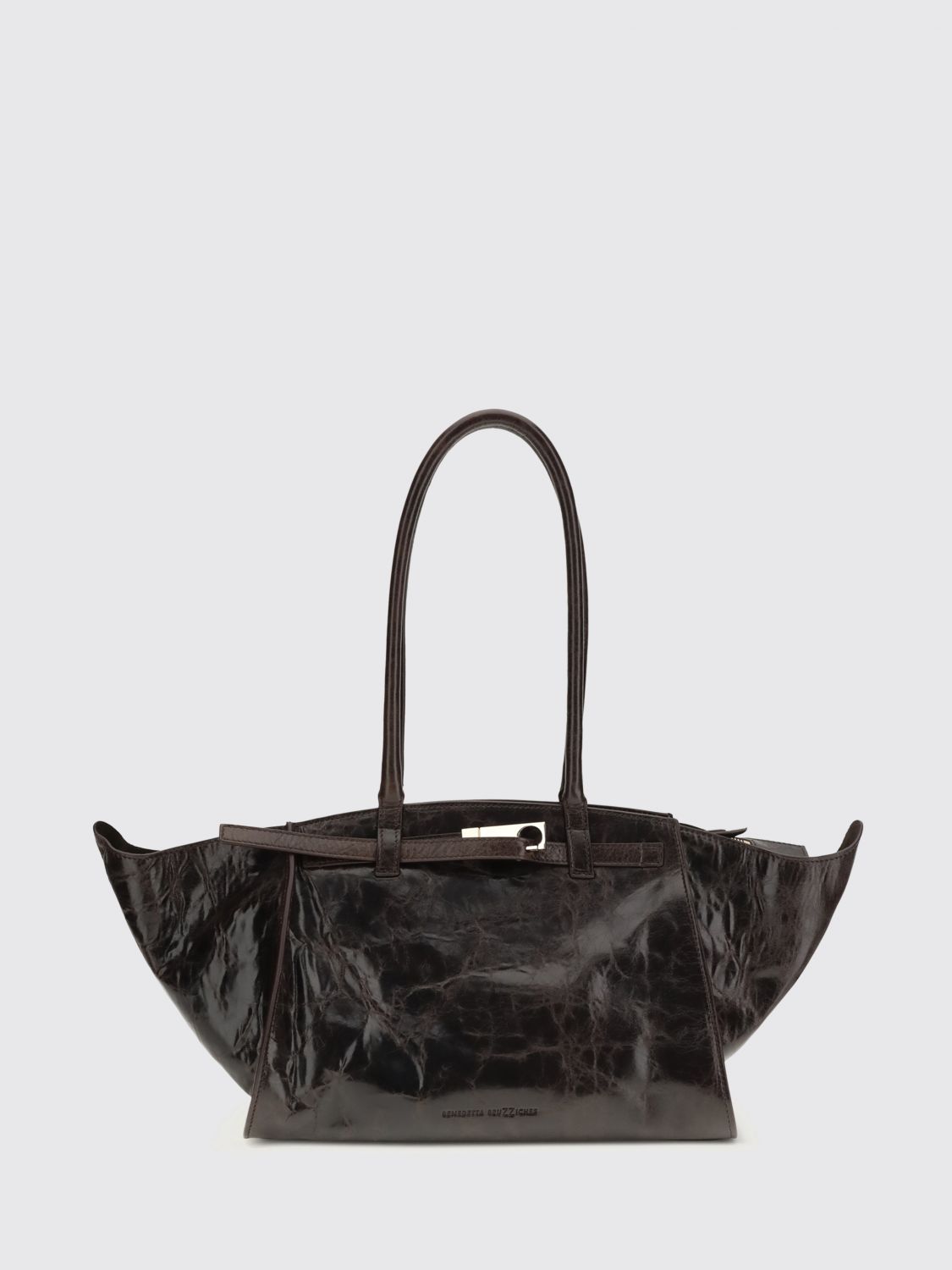 BENEDETTA BRUZZICHES Mame Leather Shoulder Bag