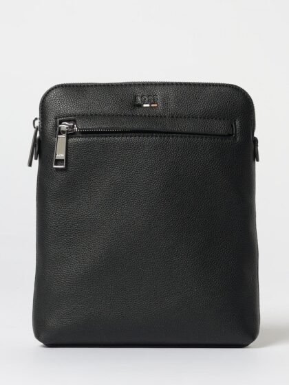 BOSS Shoulder Bag Men color Black