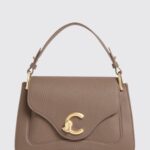 COCCINELLE C-Me Mini Hammered Leather Bag