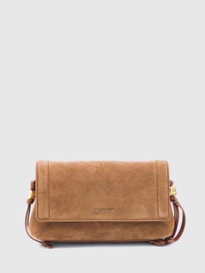 COCCINELLE Shoulder Bag Woman color Brown