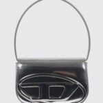 DIESEL Shoulder Bag Woman color Silver
