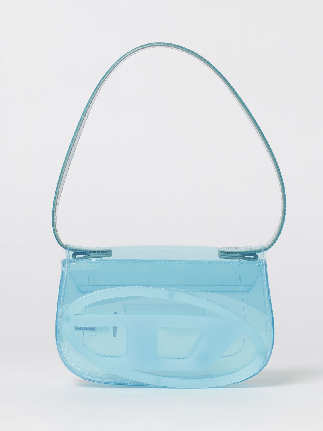 DIESEL Shoulder Bag Woman color Turquoise