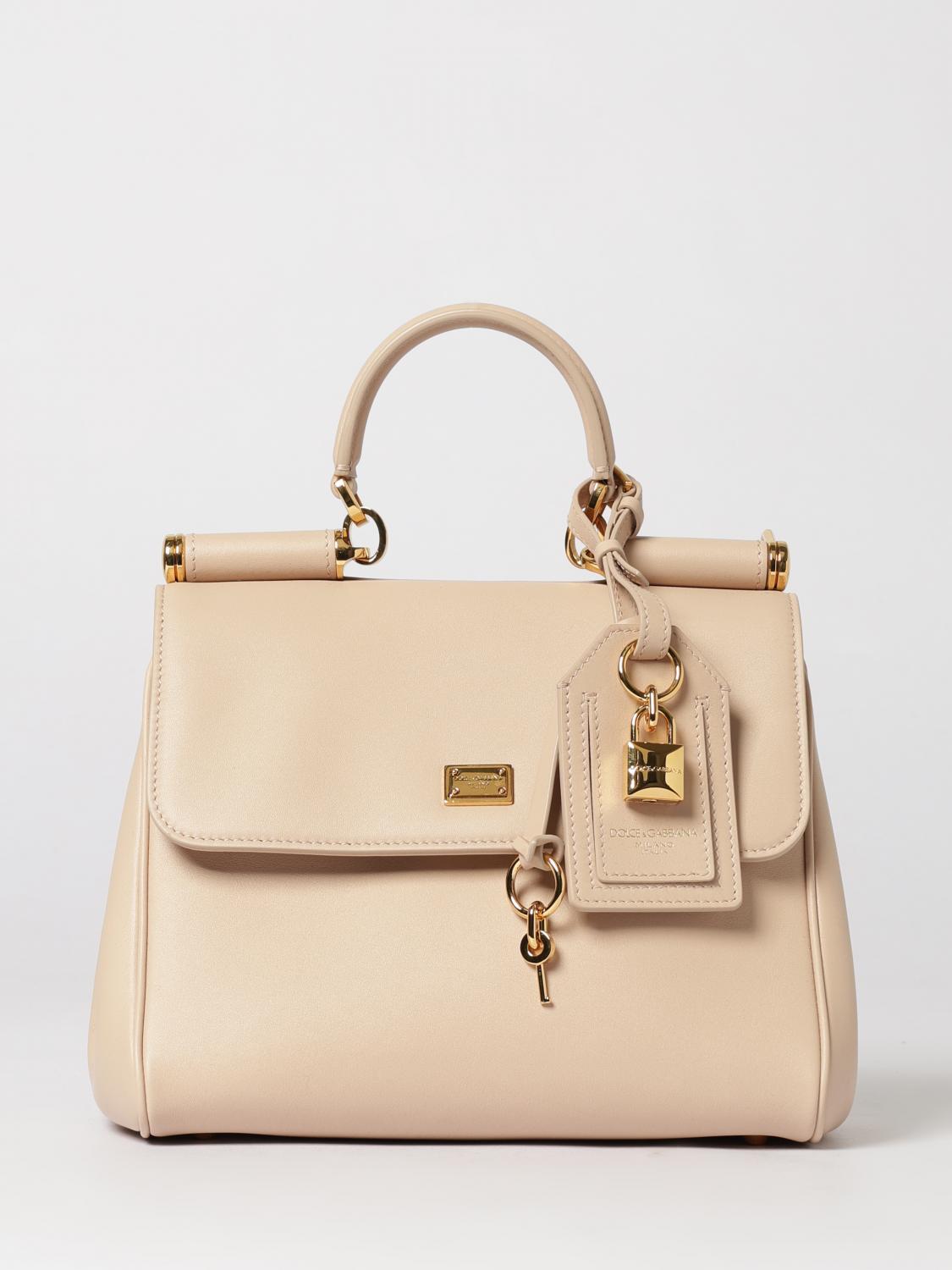 DOLCE & GABBANA Mini Bag Woman color Nude