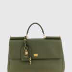 DOLCE & GABBANA My Sicily Maxi Plongé Leather Bag