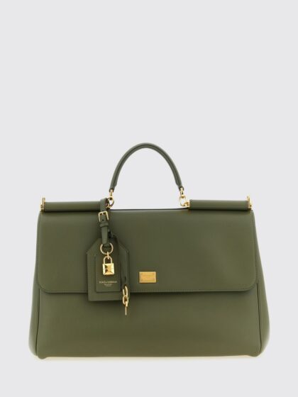 DOLCE & GABBANA My Sicily Maxi Plongé Leather Bag