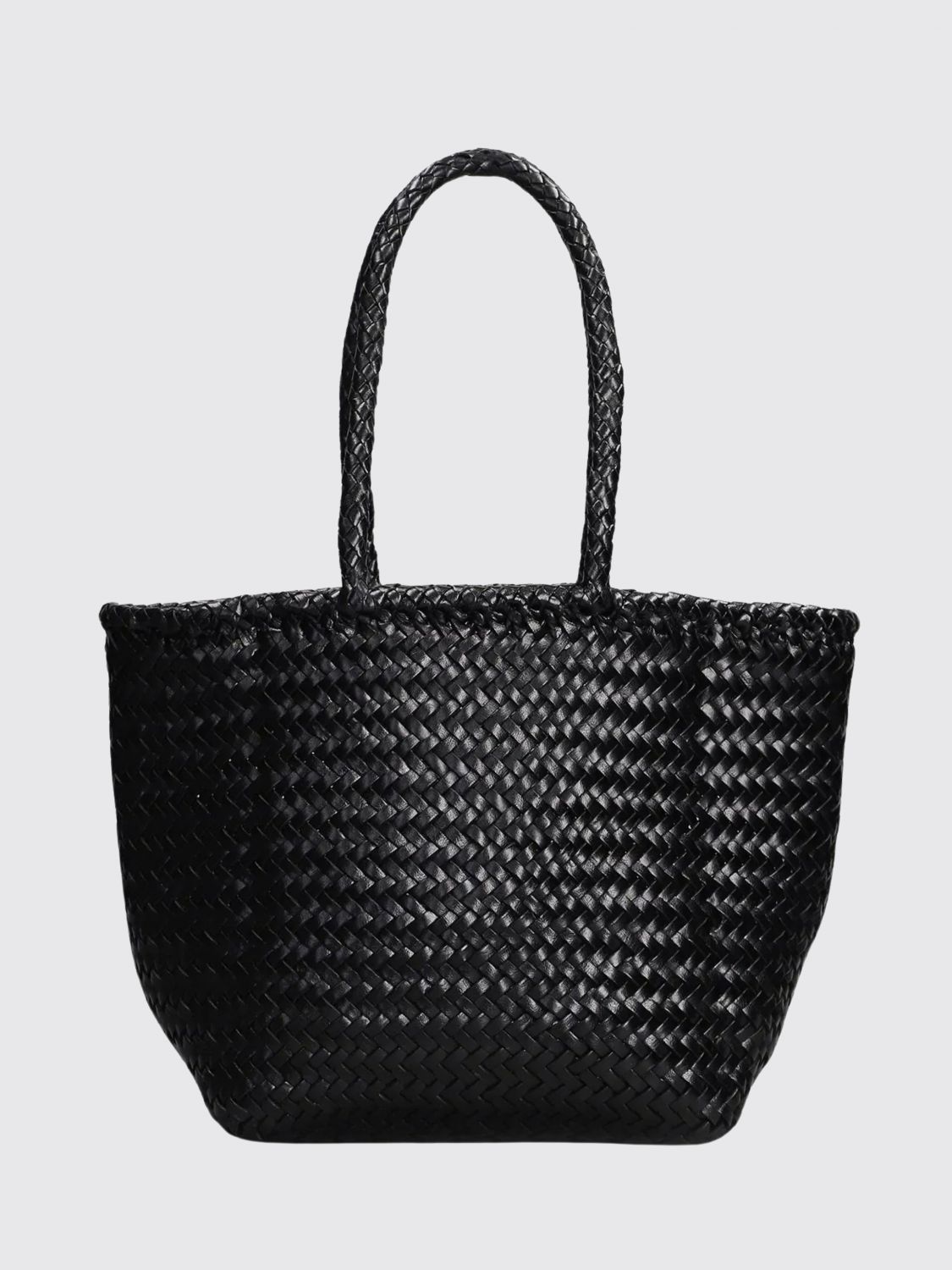 DRAGON DIFFUSION Grace Bag in Woven Leather