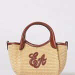 EMPORIO ARMANI Mini Raffia Bag