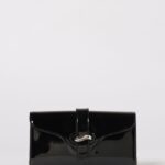 EMPORIO ARMANI Patent Leather Wallet Bag