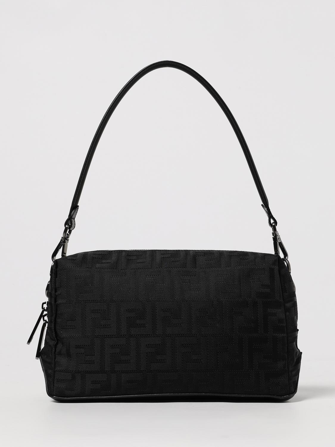 FENDI Shoulder Bag Men color Black