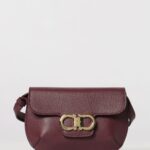 FERRAGAMO Mini Bag Woman color Burgundy