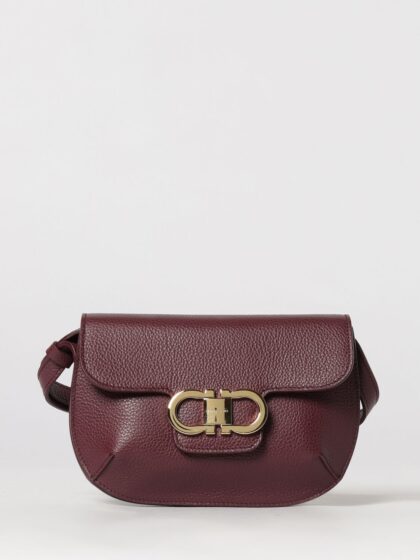 FERRAGAMO Mini Bag Woman color Burgundy
