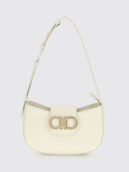 FERRAGAMO Mini Bag Woman color Yellow Cream