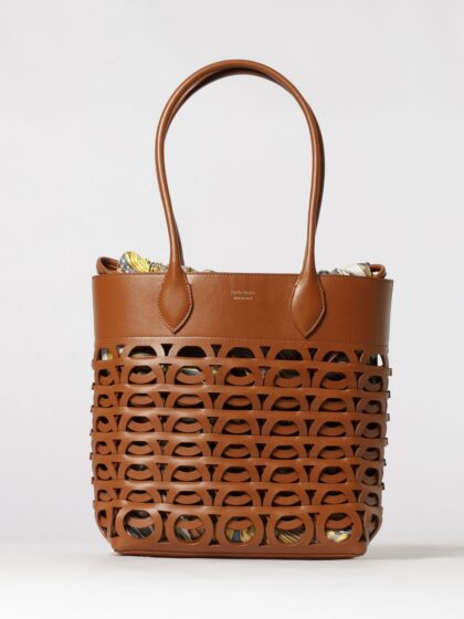 FERRAGAMO Tote Bag Woman color Multicolor