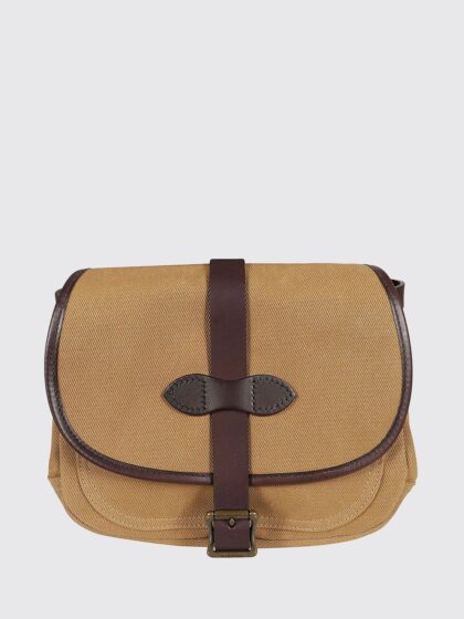 FILSON Rugged Twill Cotton and Leather Bag