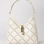 FURLA Goccia Perforated Leather Bag