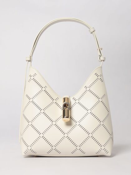 FURLA Goccia Perforated Leather Bag