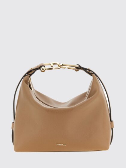 FURLA Mini Bag Woman color Camel