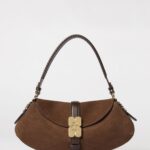 GANNI B-Kat Bag in Recycled Suede