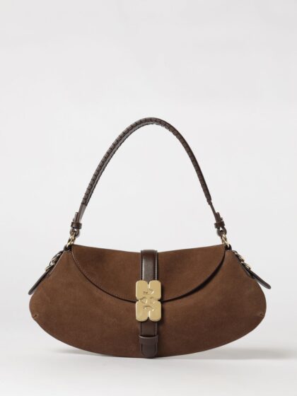 GANNI B-Kat Bag in Recycled Suede
