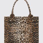 GANNI Tote Bag Woman color Multicolor