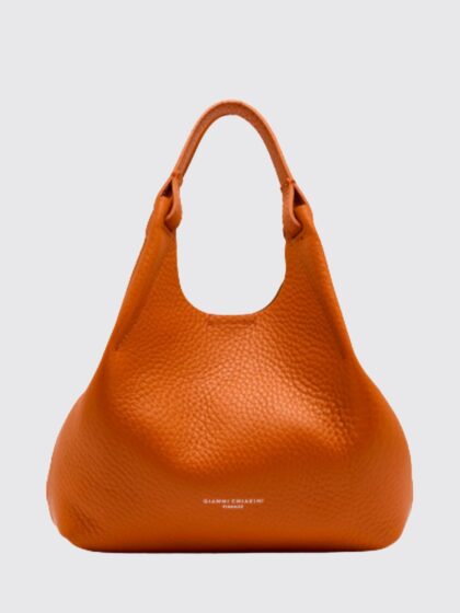 GIANNI CHIARINI Dua Hammered Leather Bag