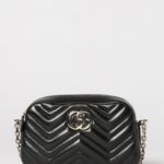 GUCCI GG Marmont Bag in Chevron Nappa Leather