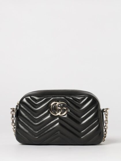 GUCCI GG Marmont Bag in Chevron Nappa Leather