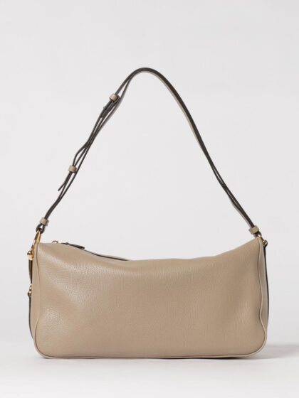 GUCCI Half Horsebit Grained Leather Bag