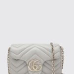 GUCCI Mini Bag Woman color Grey