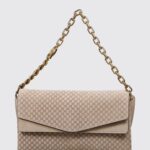 GUCCI Shoulder Bag Woman color Nude