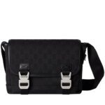 GUCCI Small Gg Fabric Crossbody Bag