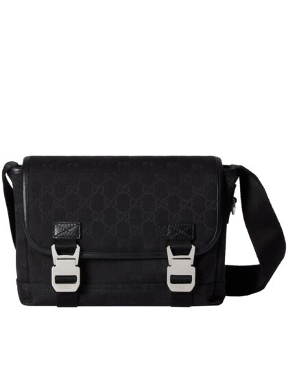GUCCI Small Gg Fabric Crossbody Bag