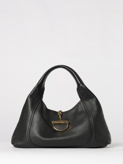 GUCCI Softbit Maxi Grained Leather Bag