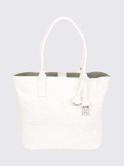 HOGAN Tote Bag Woman color White