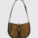 ISABEL MARANT Studded Suede Oskan Bag