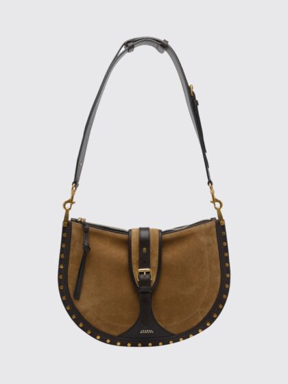ISABEL MARANT Studded Suede Oskan Bag