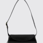 JIL SANDER Small Cannolo Smooth Calfskin Leather Shoulder Bag