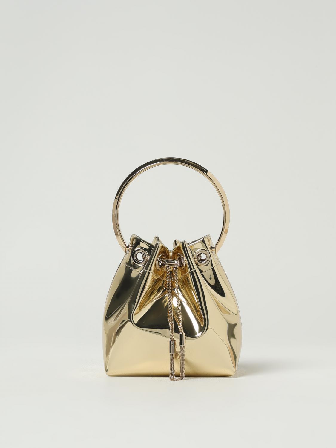 JIMMY CHOO Mini Bag Woman color Gold